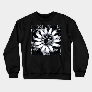 metallic flowers Crewneck Sweatshirt